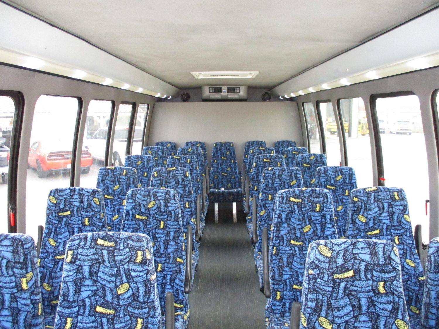 Seatac Interior Limo bus