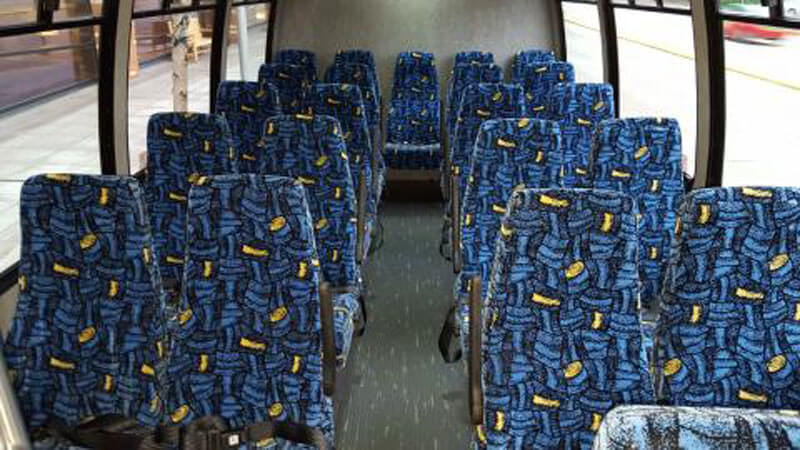 Interior Limo Bus Seattle