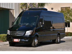 (E) Mercedes Benz Sprinter VIP Shuttle Coach (up to 14 passengers)